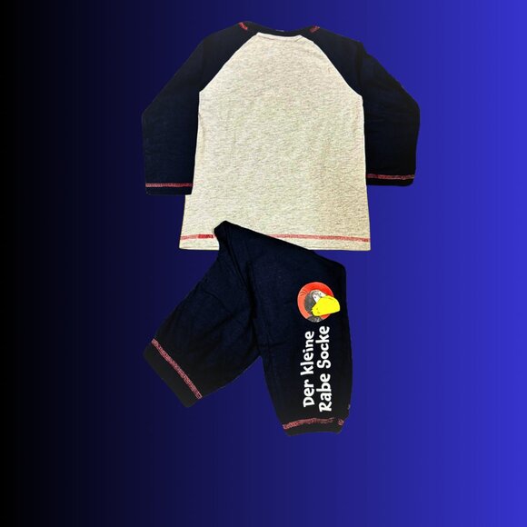 Der kleine Rabe Socke Kids Pyjama Set – Grey & Black, NWT - Picture 5 of 5